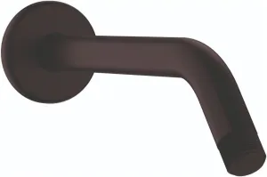 hansgrohe Standard 9" Extended Length 3 Modern Coordinating Matte Black, 04186673, for Wall Mount Showerhead products Showerarm, 9-Inch
