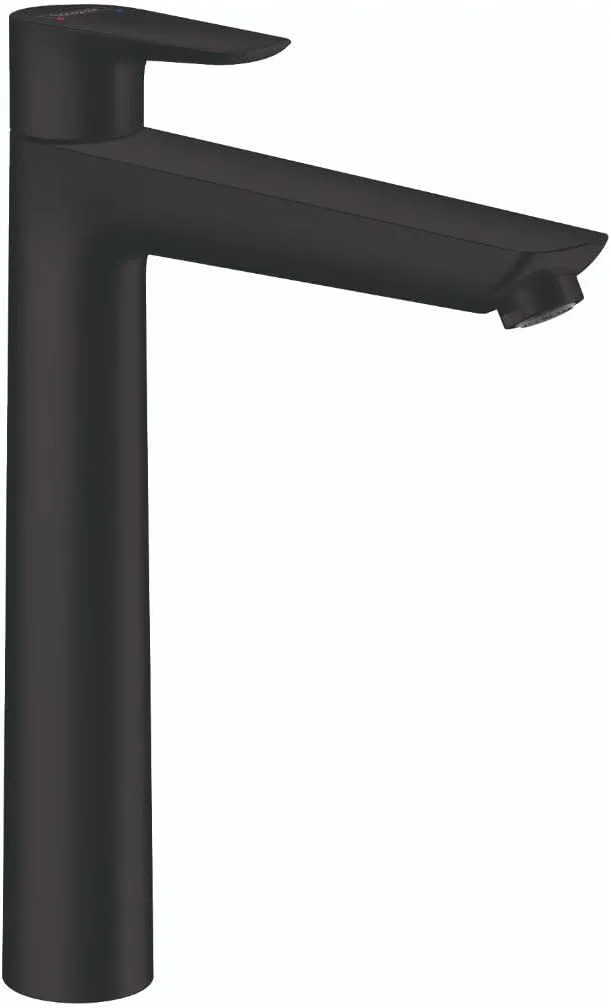 hansgrohe Talis E Modern Install Easy Clean 1-Handle 1-Hole 11-inch Tall Sink Matte Black, 71717671 Bathroom Faucet