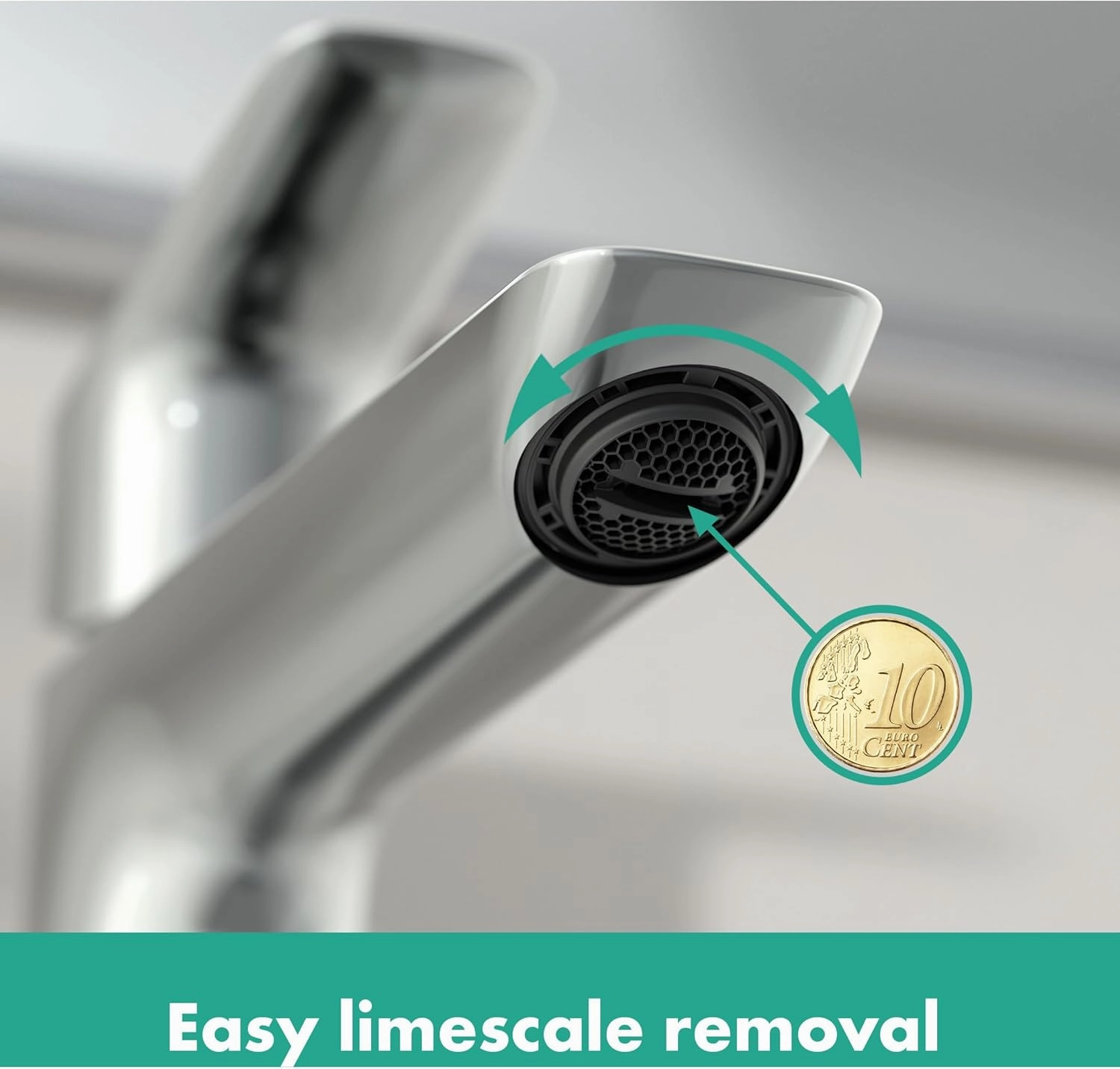 hansgrohe Logis Fine Modern 1-Handle 1-Hole 7-inch Tall Bathroom Sink Faucet in Matte Black, 71253671