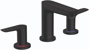 hansgrohe Talis E Modern Install Easy Clean 2-Handle 3-Hole 5-inch Tall Sink Matte Black, 71733671 Bathroom Faucet