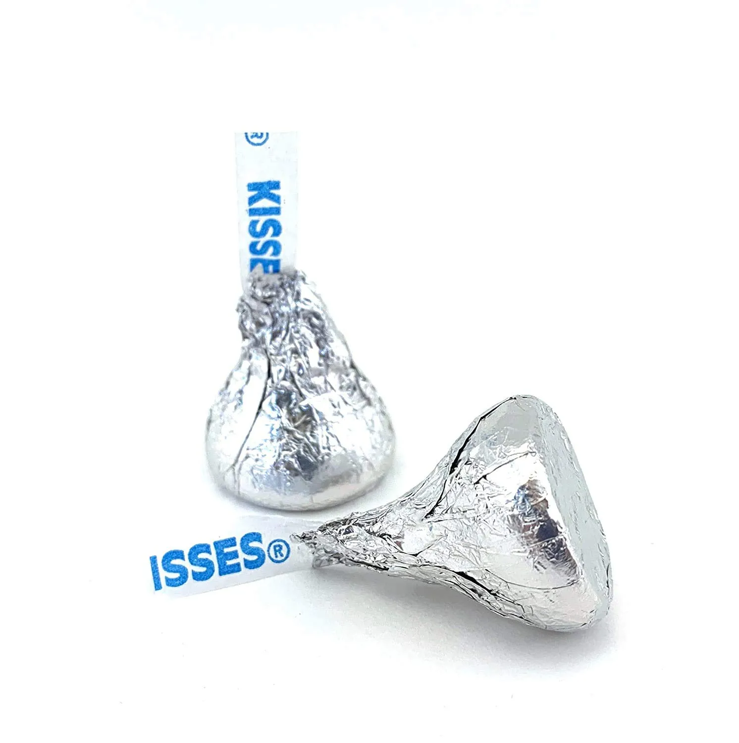 Hershey's Kisses Milk Chocolate, (327  pieces) 3.5 lbs Pounds individually wrapped in Silver Foil - Bag of -Perfect for Gifts, Candy Bowls & Buffets, Baking, Movie & Game Nights, in Tundras Bag