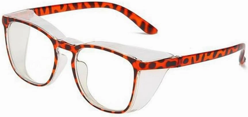 HMRGLMIE-Transparent Sand-proof Anti-shock Biking Safe Goggles Light Glasses For Men Women Blue Blocking Protect Eyewear