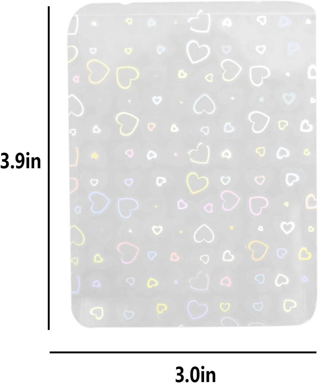 Holographic Card Holders 20pcs Hard Plastic Top Loader Card Cover Shiny Kpop Photocard Sleeves Game Card Toploaders 97x69mm