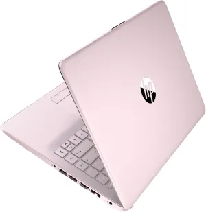 HP Stream 14" HD BrightView Laptop, Intel Celeron N4120 Processor, 16GB RAM, 64GB SSD, Intel UHD Graphics, 720p Webcam, WiFi, HDMI, Win 11 S, Pink (Renewed)