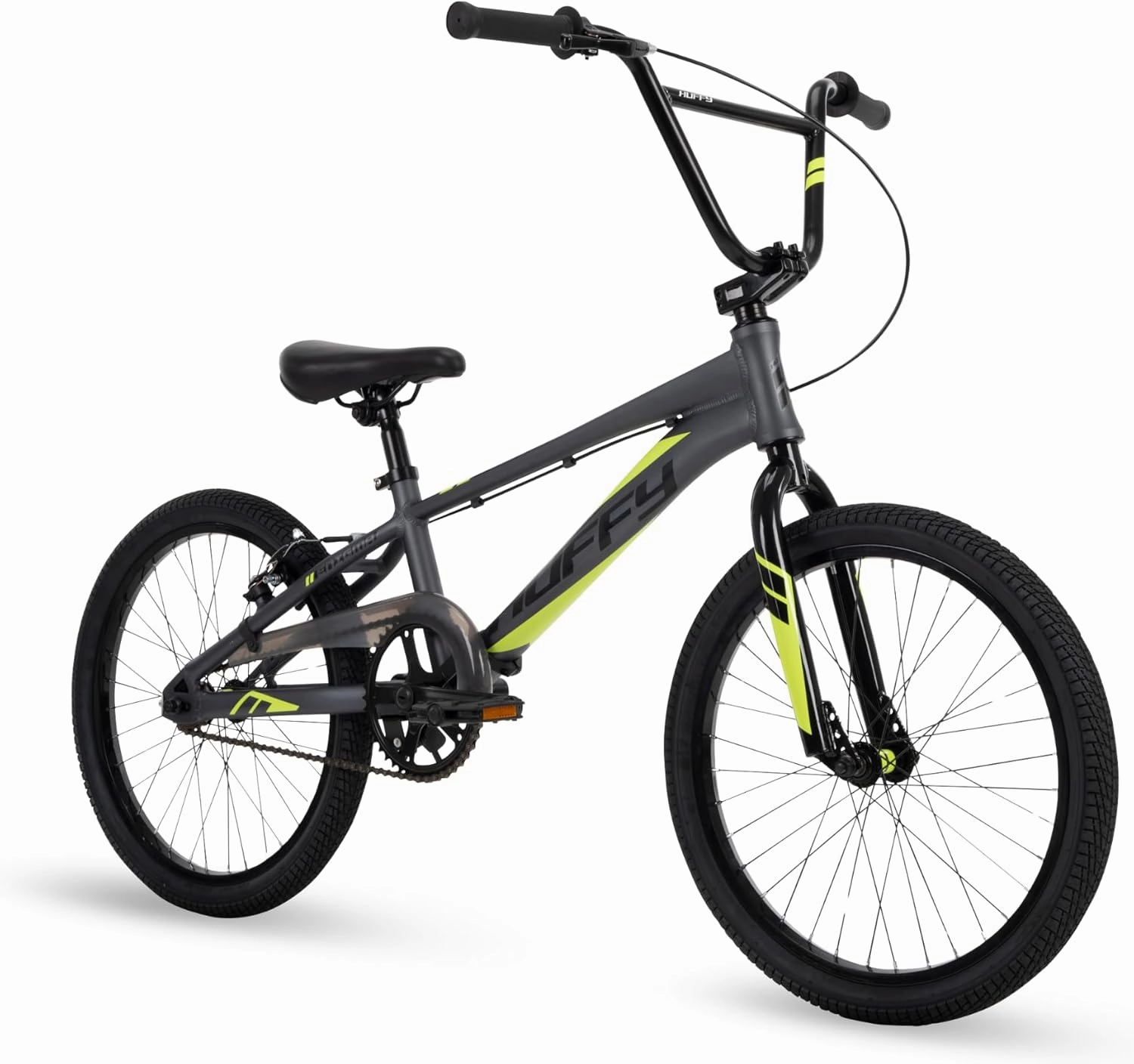 Huffy 20 Inch BMX Bikes for Kids, Multiple Color Options and Designs Available, Ideal for Ages 5  Years Old, Adjustable Seat, BMX Features, Durable, Stunts & Tricks Bicycle