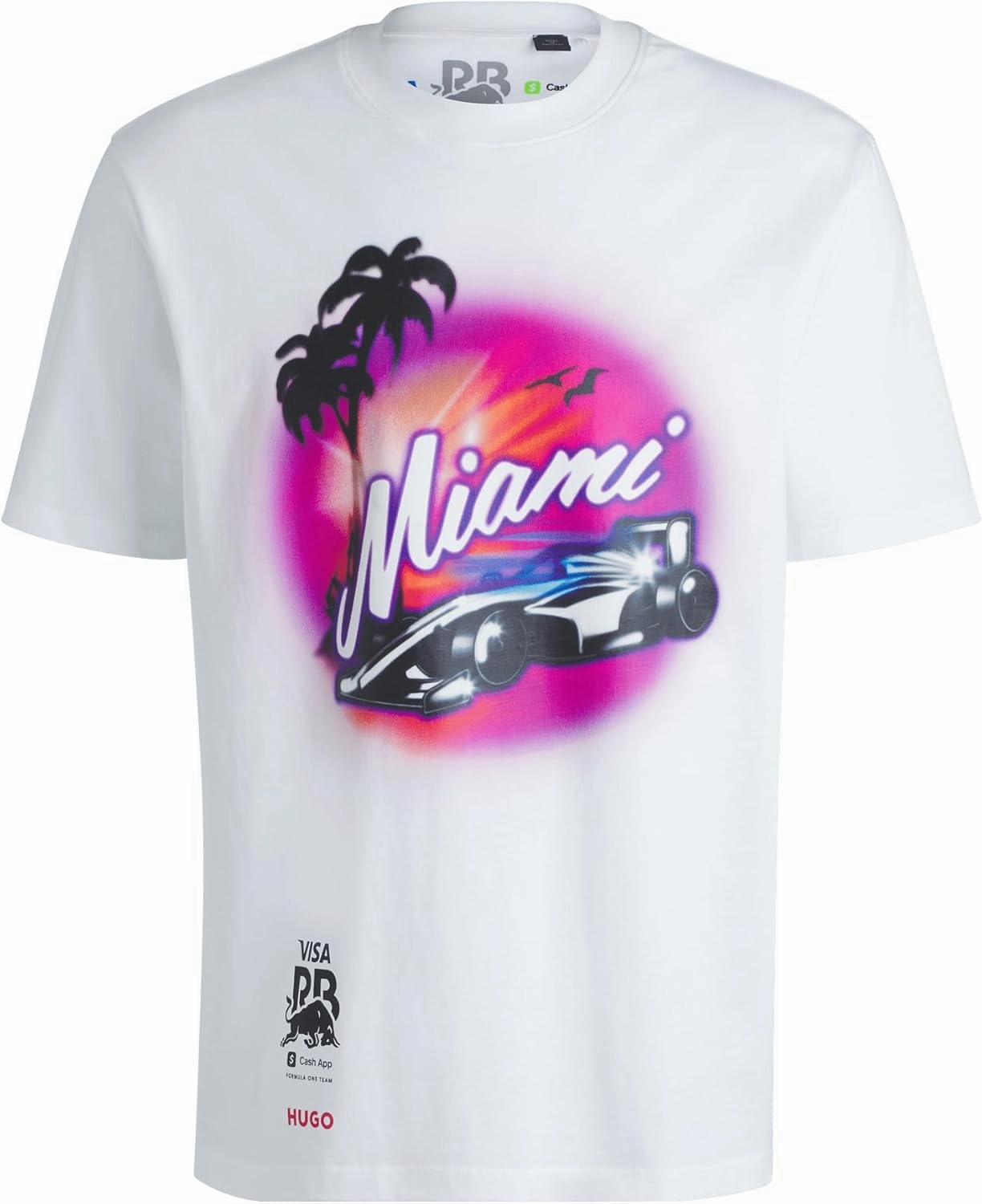 HUGO Visa Cash App RB F1 Special Edition Miami GP T-Shirt
