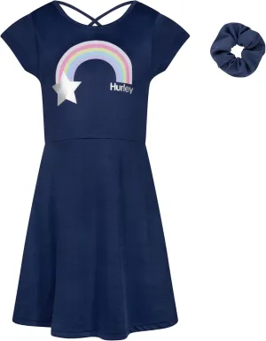 Hurley Girls' Short Sleeve Dress