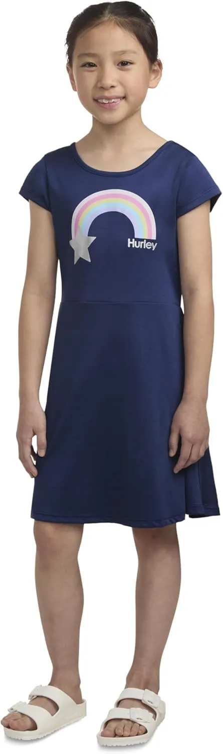 Hurley Girls' Short Sleeve Dress