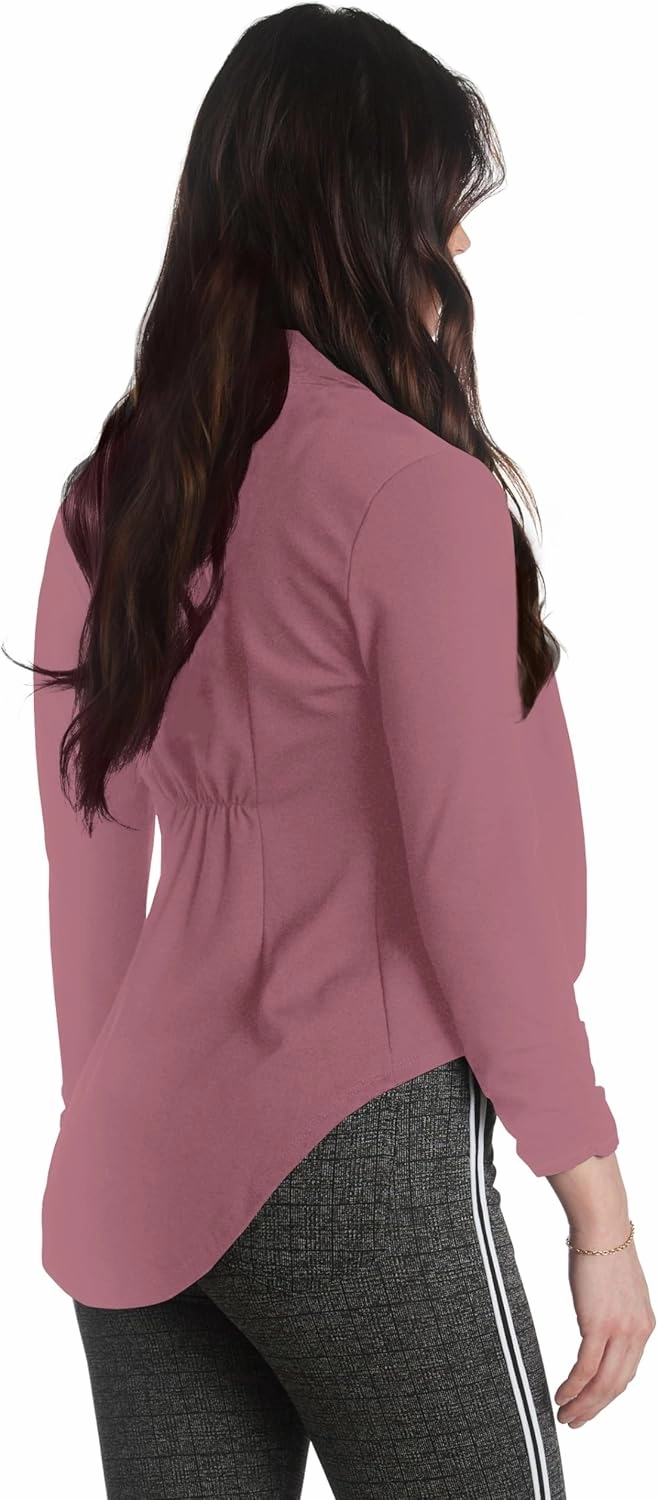 Hybrid & Company Womens Casual Work High Low Blazer Jacket - JK45590