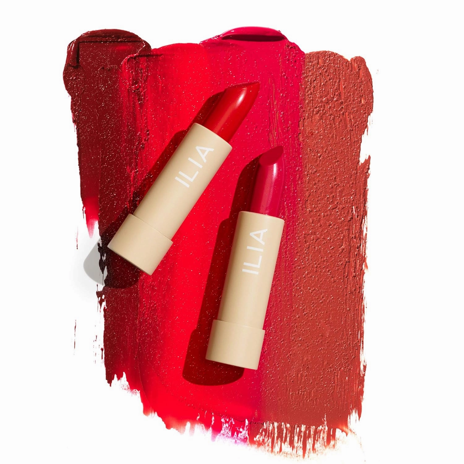 ILIA - Color Block Lipstick | Non-Toxic, Vegan, Cruelty-Free, Hydrating   Long Lasting, No Budge Color with Full Coverage (Rosewood (Soft Oxblood With Neutral Undertones), 0.14 oz | 4 g)
