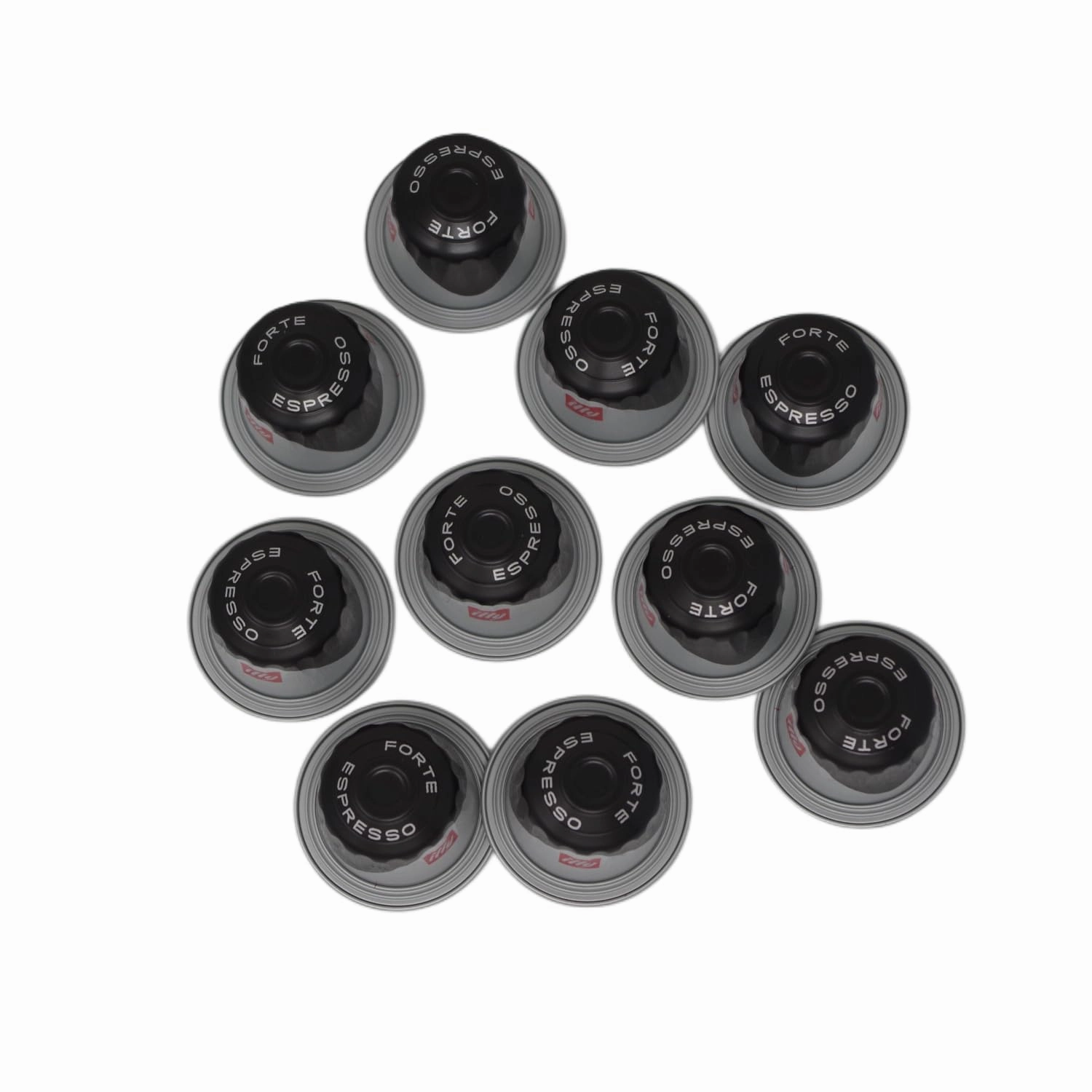 Illy Forte Extra Dark Roast Espresso Coffee Capsules – 50 Count Bulk Pack – 100% Arabica – Nespresso Original Line Compatible – Rich, Bold Flavor with Dark Chocolate Notes – Aluminum Pods​