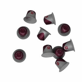 Illy Intenso Dark Roast Espresso Coffee Capsules – 50 Count Bulk Pack – 100% Arabica – Nespresso Original Line Compatible – Bold, Full-Bodied Flavor with Cocoa & Dried Fruit Notes – Aluminum Pods