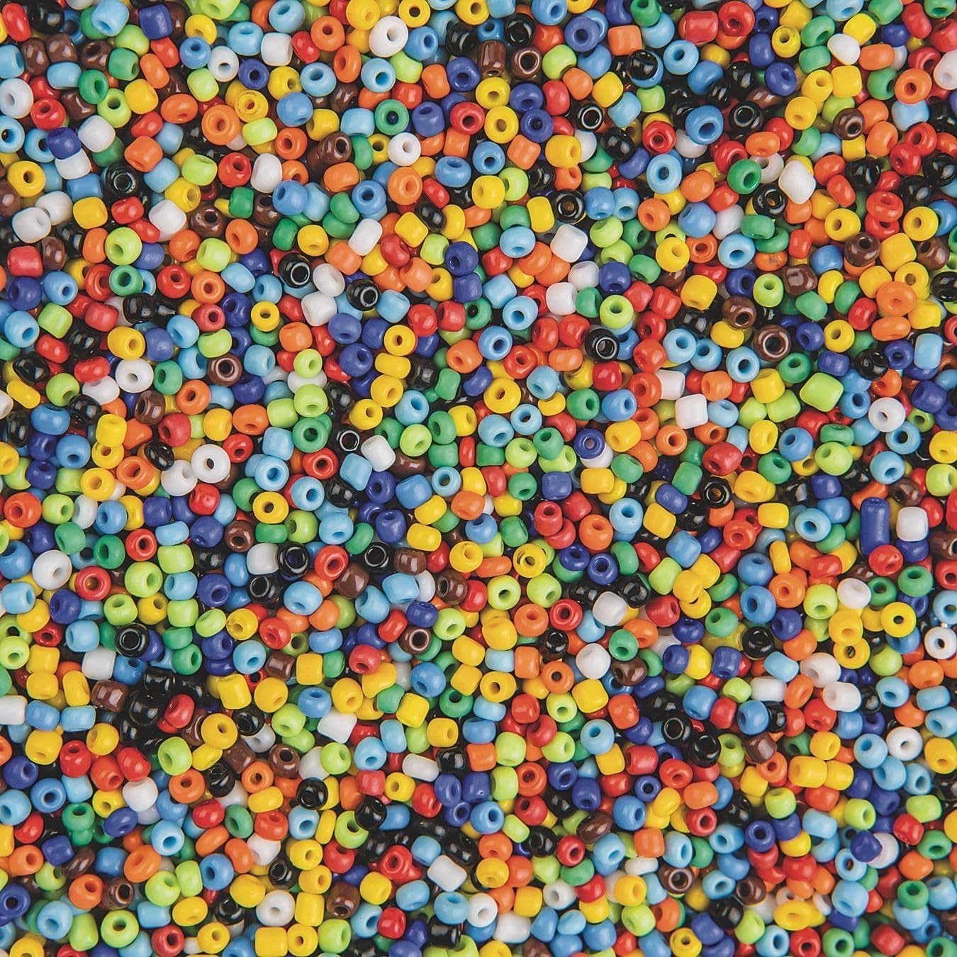 India Glass Seed Beads 1-lb Bag