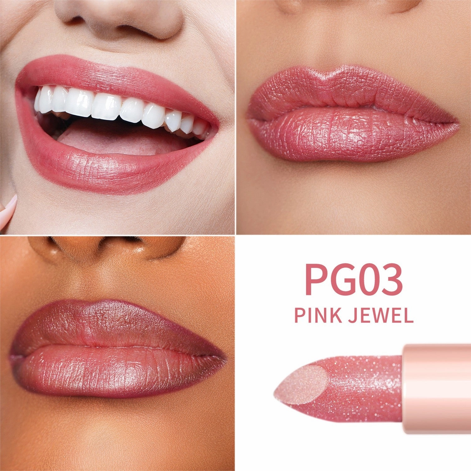 Infinity Shine Lipstick | PG03 Pink Jewel