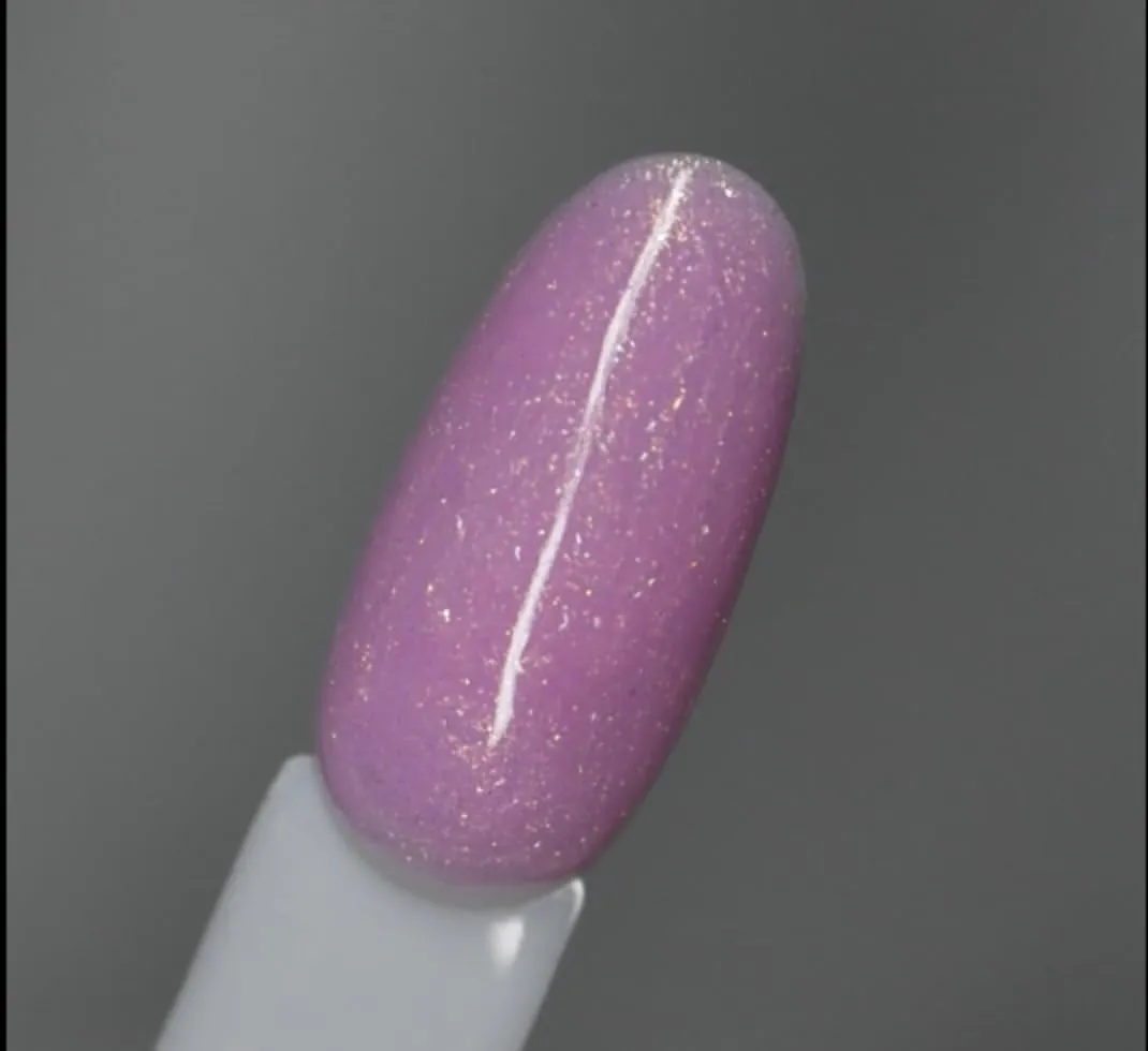 IN.HYPE Rubber Base Gel - Shimmer. Soak off. UV/LED Curable (Diamond Pink)