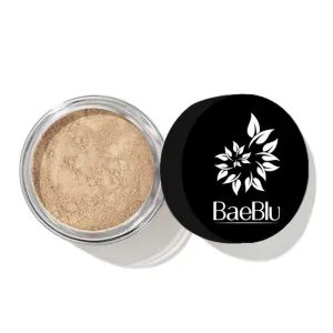 InstaFame Loose Mineral Foundation Powder, Full Coverage Matte With Natural SPF for Sensitive Skin, Seek