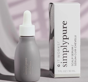 It Works! Simplypure Scalp Serum for Hair Growth with AnaGain™ - Nourishing Scalp Moisturizer, Reduces Shedding & Breakage, Volumizes & Shines, Clear Scalp Treatment for Healthier, Stronger Hair