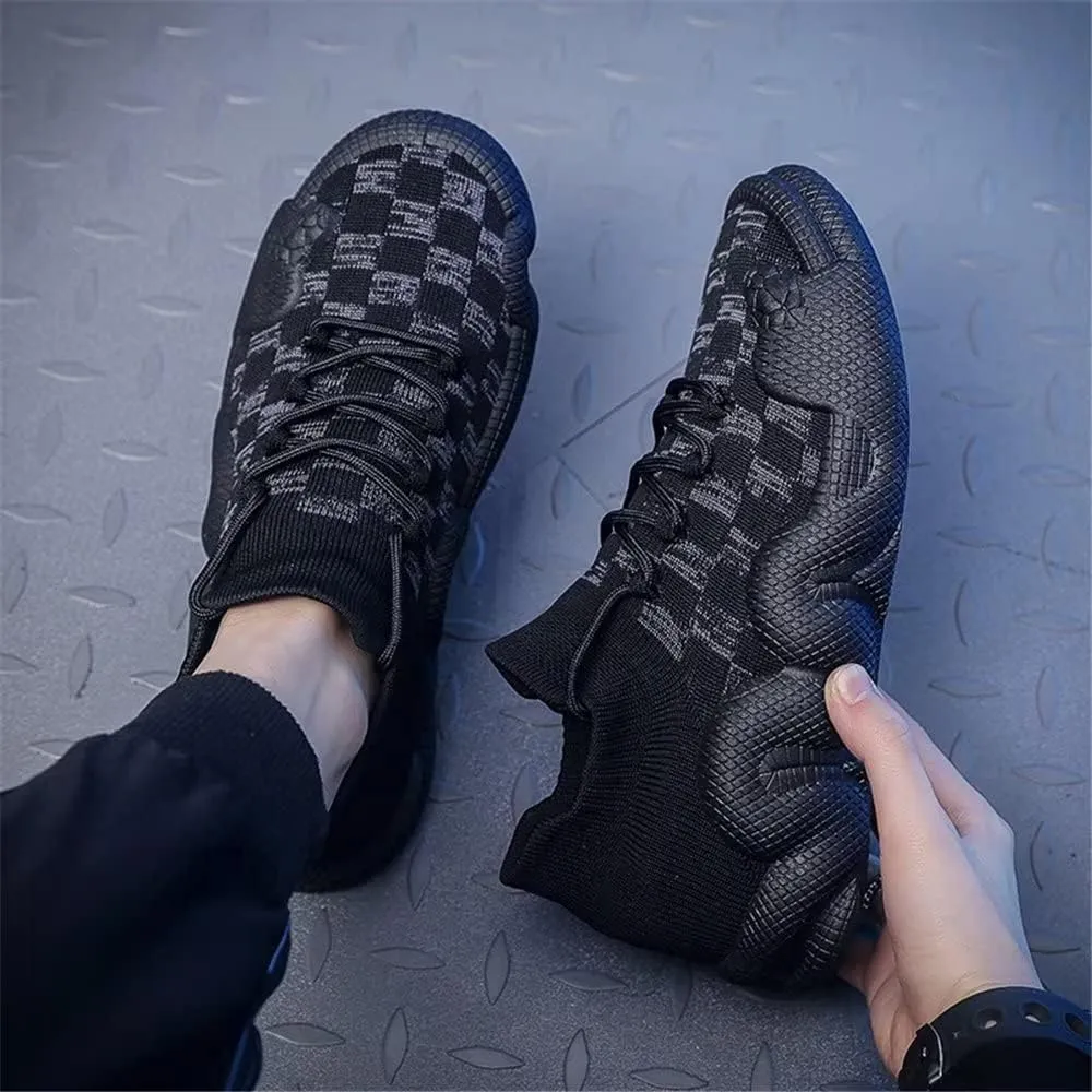 Jakcuz Sock Fashion Sneakers for Women Non-Slip Casual Sport Athletic Tennis Slip on Walking Shoes Plus Size