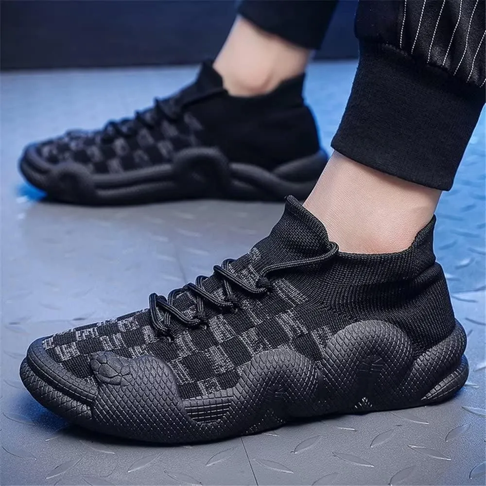 Jakcuz Sock Fashion Sneakers for Women Non-Slip Casual Sport Athletic Tennis Slip on Walking Shoes Plus Size