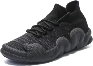 Jakcuz Sock Fashion Sneakers for Women Non-Slip Casual Sport Athletic Tennis Slip on Walking Shoes Plus Size
