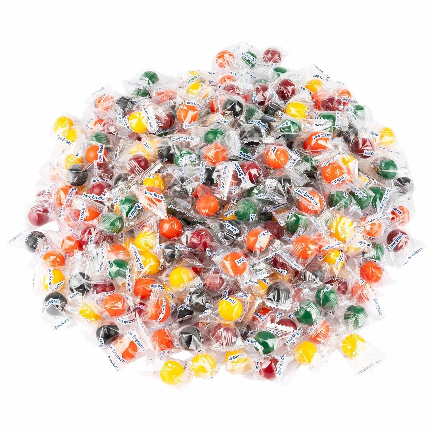 Jawbusters Jawbreakers Candy Bulk - 3 Pounds - Jaw Busters Jaw Breakers Individually Wrapped - Family Size, Bulk Candy,-THE NILE SWEETS