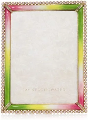 Jay Strongwater Lucas - Stone Edge 5" x 7" Frame - Flora