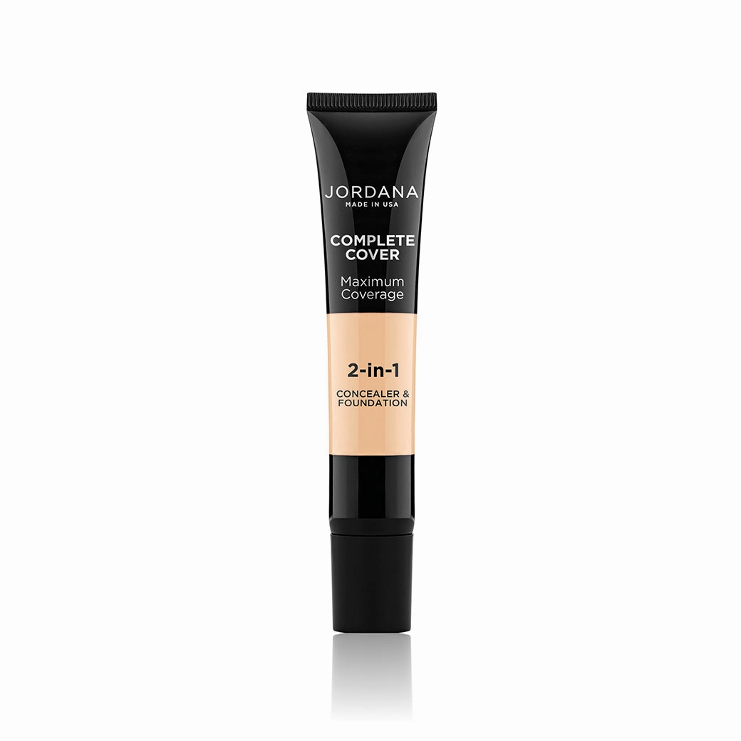 Jordana complete cover 2 in 1 concealer & foundation