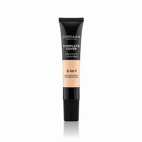 Jordana complete cover 2 in 1 concealer & foundation