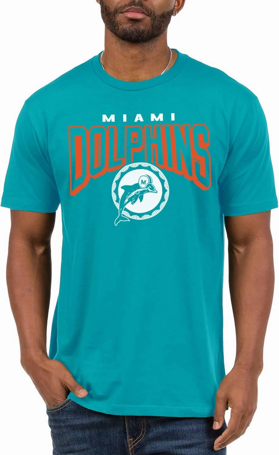Junk Food Clothing X Bold Logo-Short Sleeve Fan Shirt for Men and Women Officially Licensed NFL Apparel