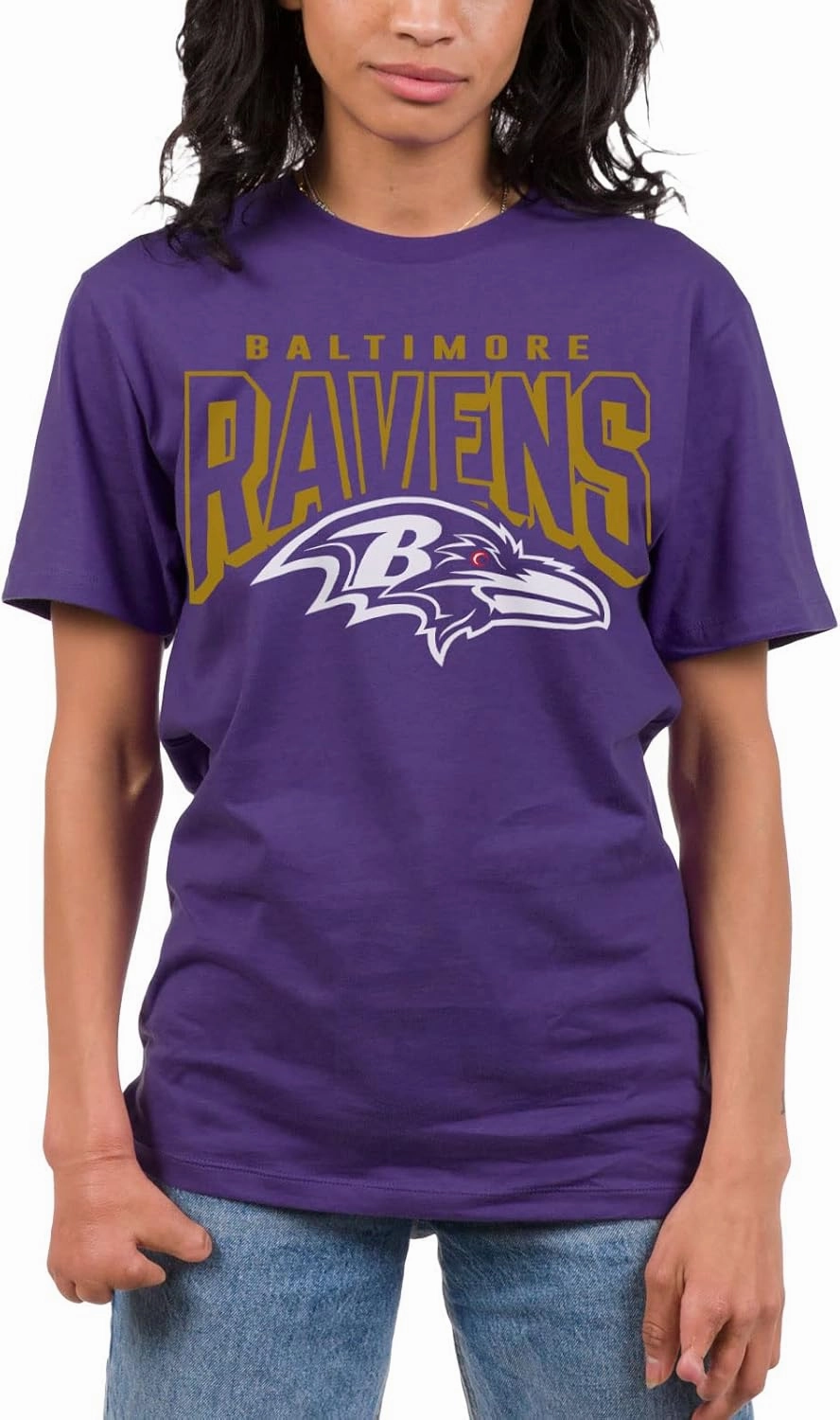 Junk Food Clothing x NFL - Bold Logo - Short Sleeve Fan Shirt for Men and Women - Officially Licensed NFL Apparel