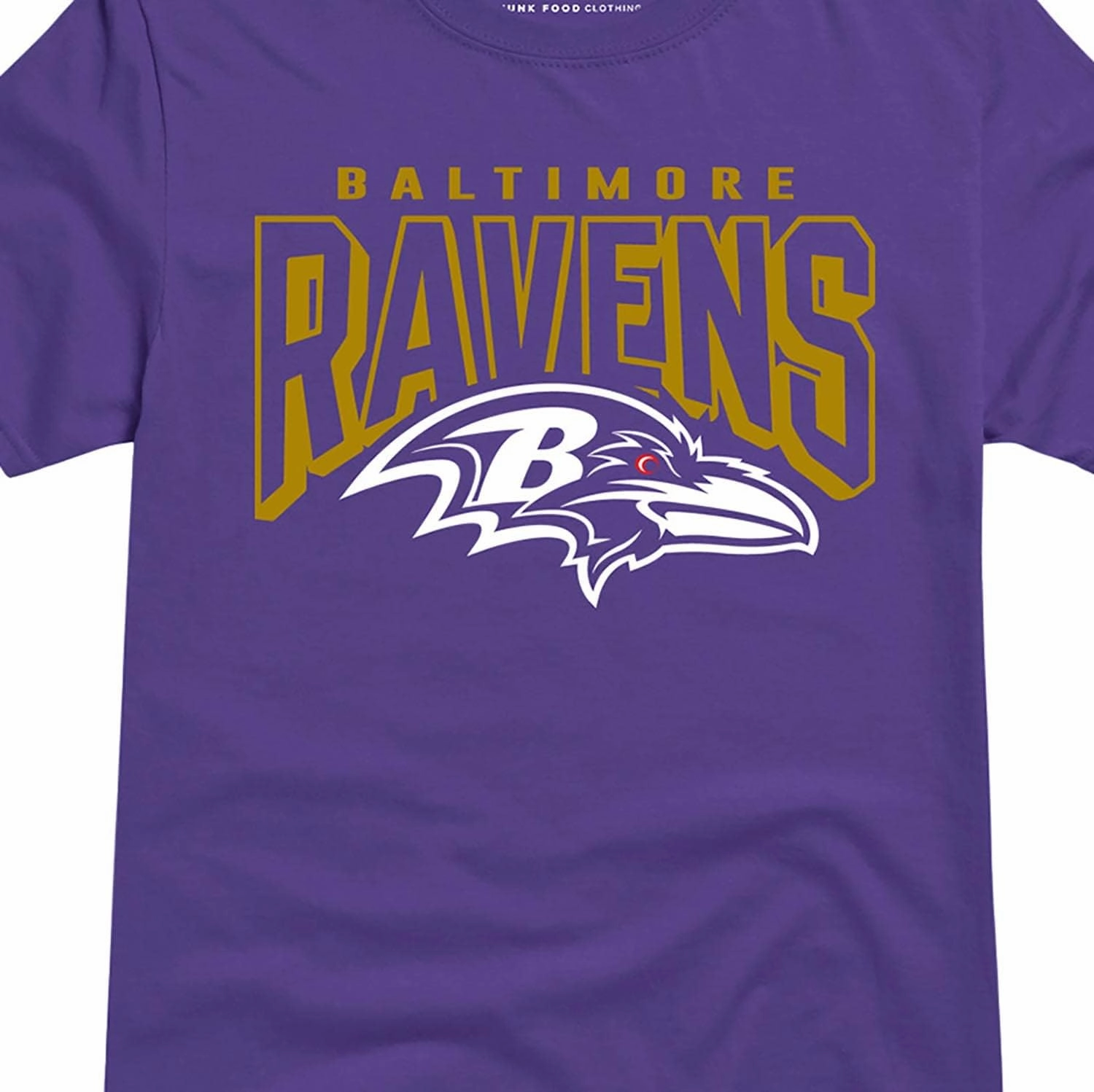 Junk Food Clothing x NFL - Bold Logo - Short Sleeve Fan Shirt for Men and Women - Officially Licensed NFL Apparel