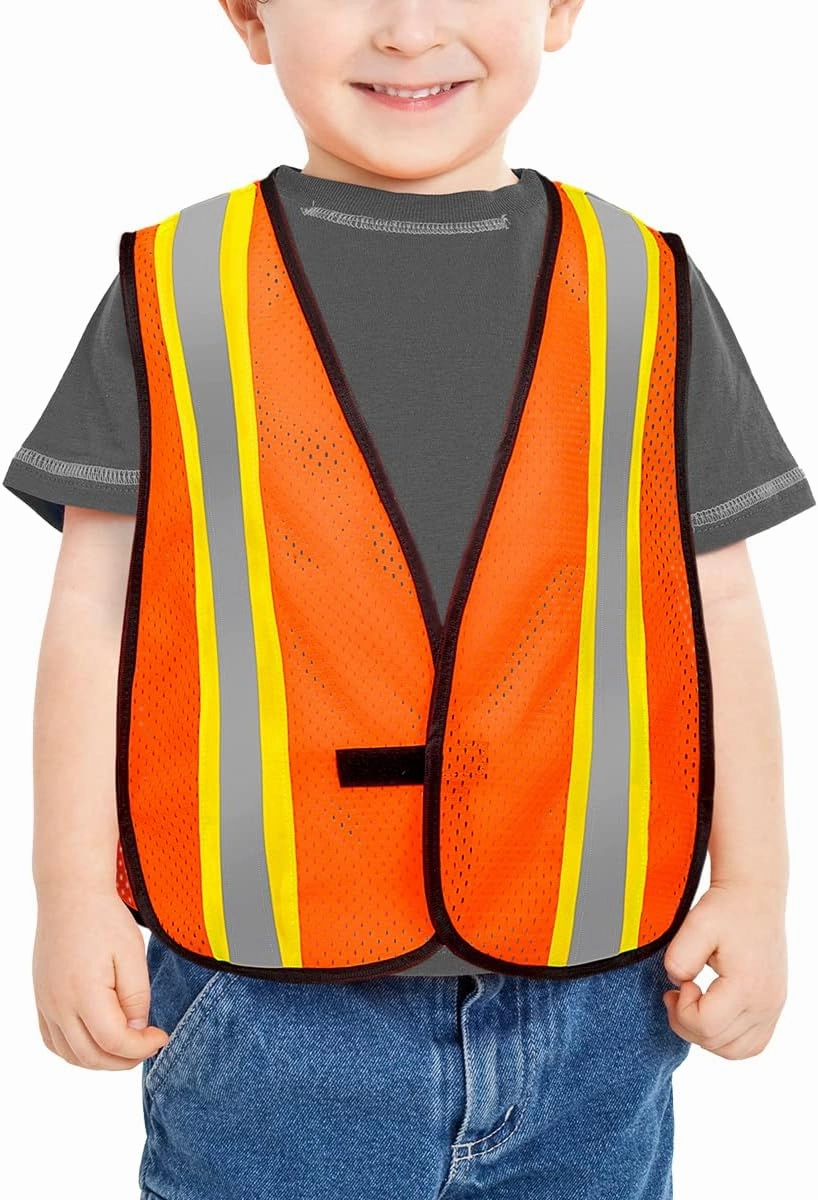 KAYGO Kids High Visibility Vests, Child Safety Vest Reflective with Hook and Loop,KGKID200
