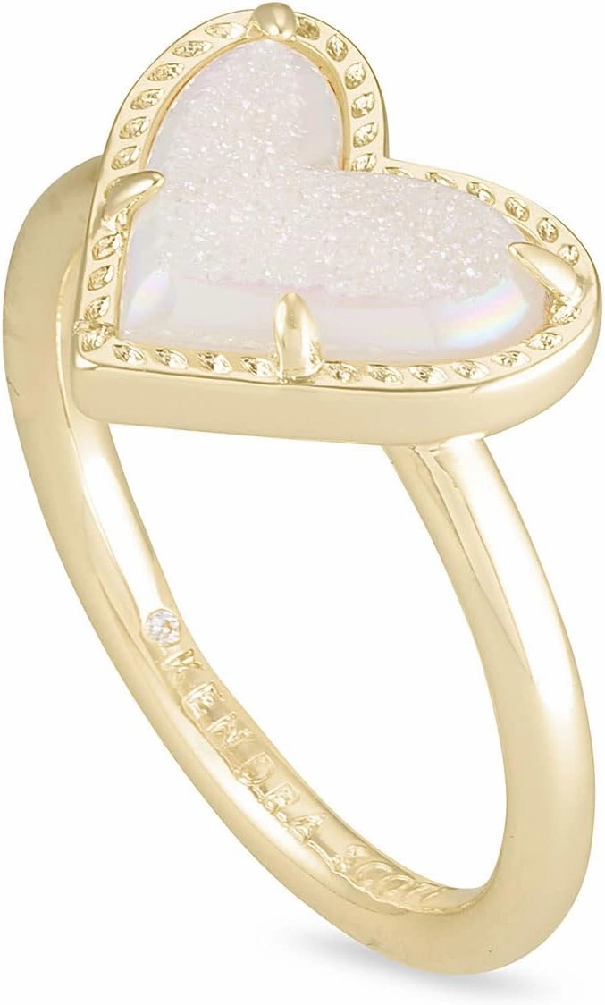 Kendra Scott Ari Heart Band Ring, Fashion Jewelry for Women