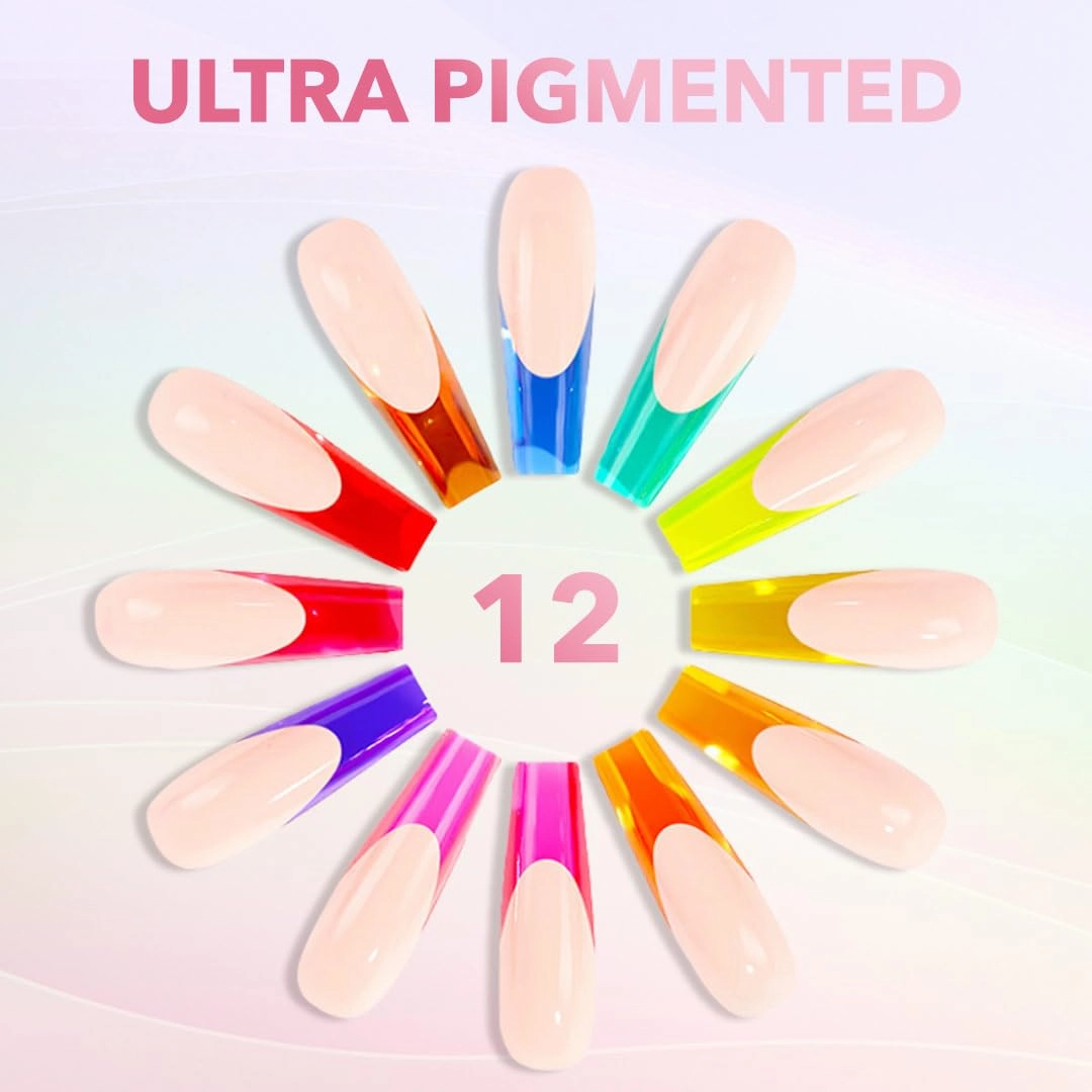 KIARA SKY Jelly Tints Soak Off Gel Polish 0.5 Fl Oz, Dawned on Me (cool-toned purple)