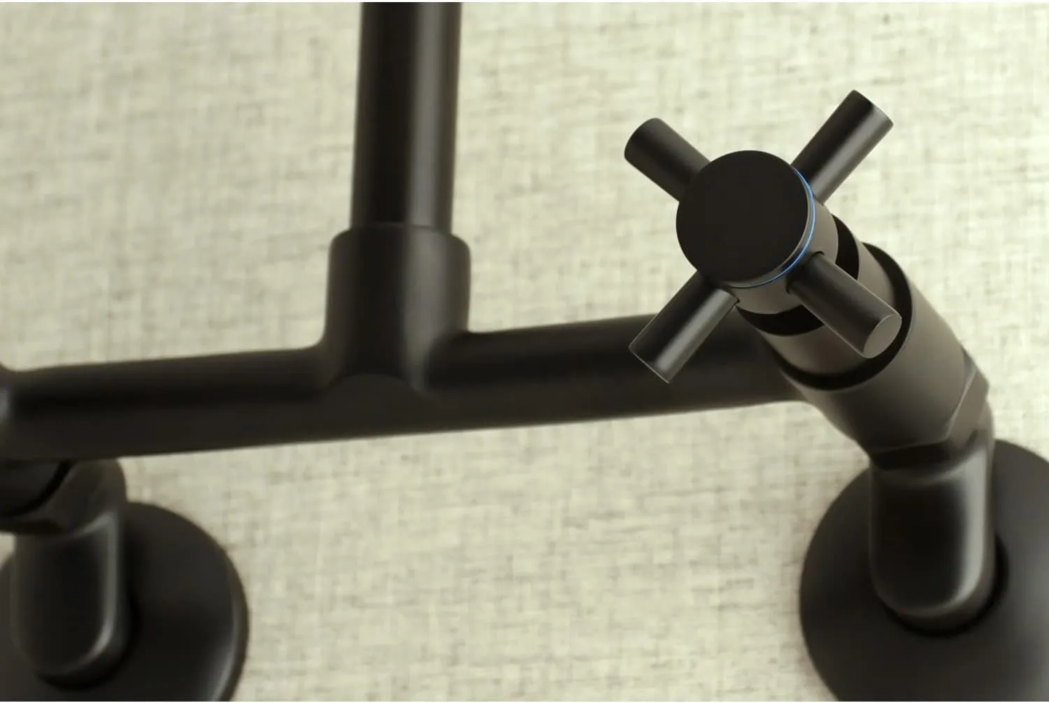 Kingston Brass KS413MB Concord Kitchen Faucet, 6-11/16" in Spout Reach, Matte Black