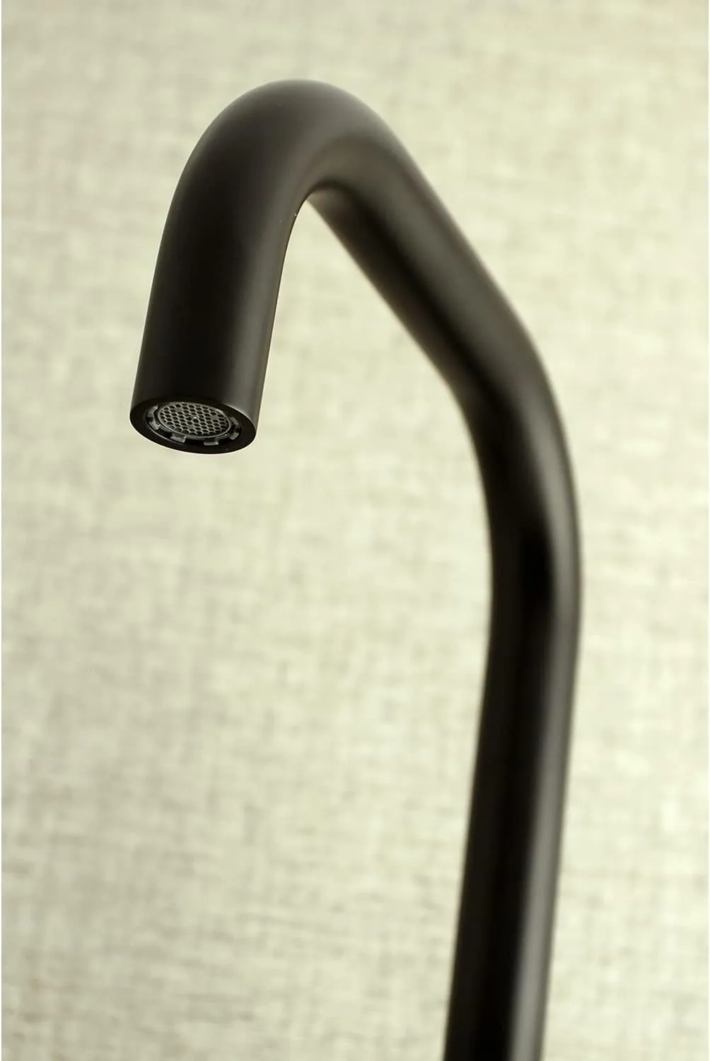 Kingston Brass KS413MB Concord Kitchen Faucet, 6-11/16" in Spout Reach, Matte Black