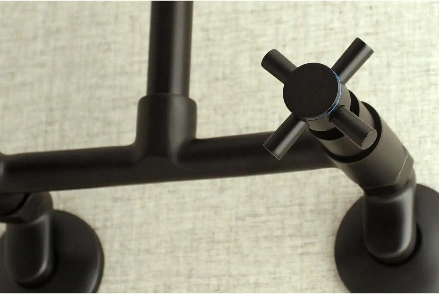 Kingston Brass KS414MB Concord Kitchen Faucet, 7-1/16" in Spout Reach, Matte Black