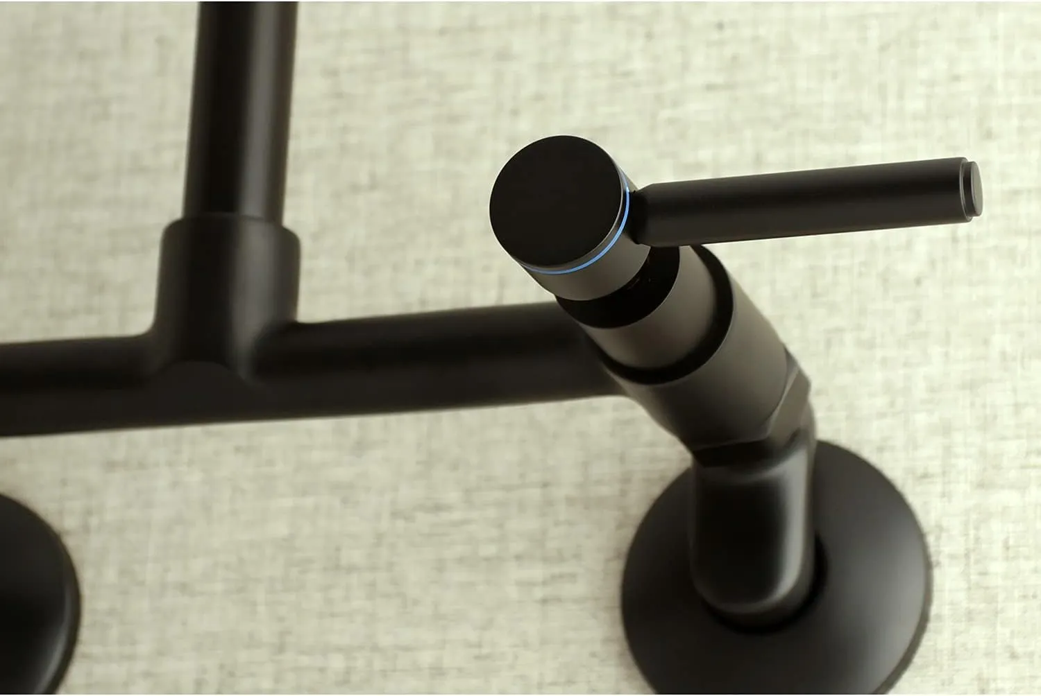 Kingston Brass KS813MB Concord Kitchen Faucet, 6-11/16" in Spout Reach, Matte Black