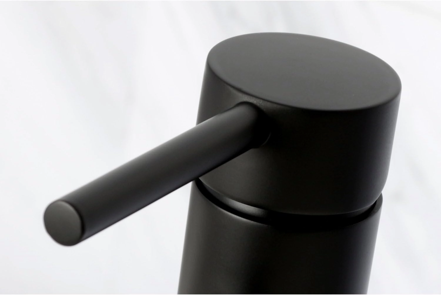Kingston Brass LS8220DL Concord Bathroom Faucet, Matte Black, 2.13 x 4.88 x 6.13