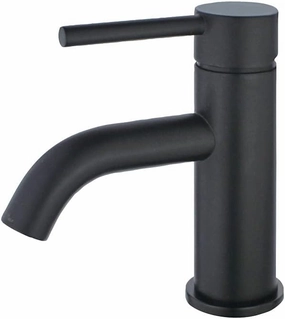 Kingston Brass LS8220DL Concord Bathroom Faucet, Matte Black, 2.13 x 4.88 x 6.13