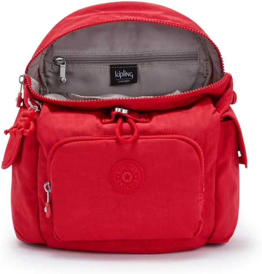 Kipling Women's City Pack Mini Casual Daypacks, Red Rouge, One Size