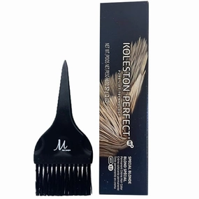 Koleston Perfect 12/81 Special Blonde/Pearl Ash Permanent Hair Color 2 Ounce and M Hair Designs Tint Brush (Bundle)