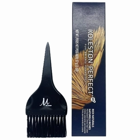 Koleston Perfect 5/05 Very Light Blonde Natural Mahogany Permanent Hair Color 2 Ounce and M Hair Designs Tint Brush (Bundle)