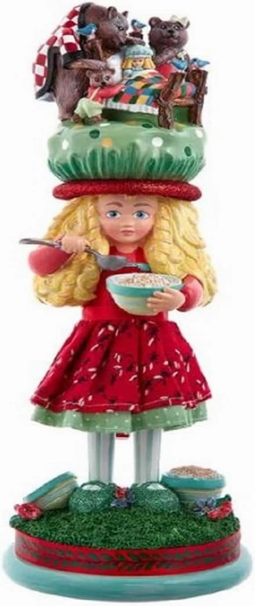 Kurt Adler 15.5-Hollywood Goldilocks Nutcracker