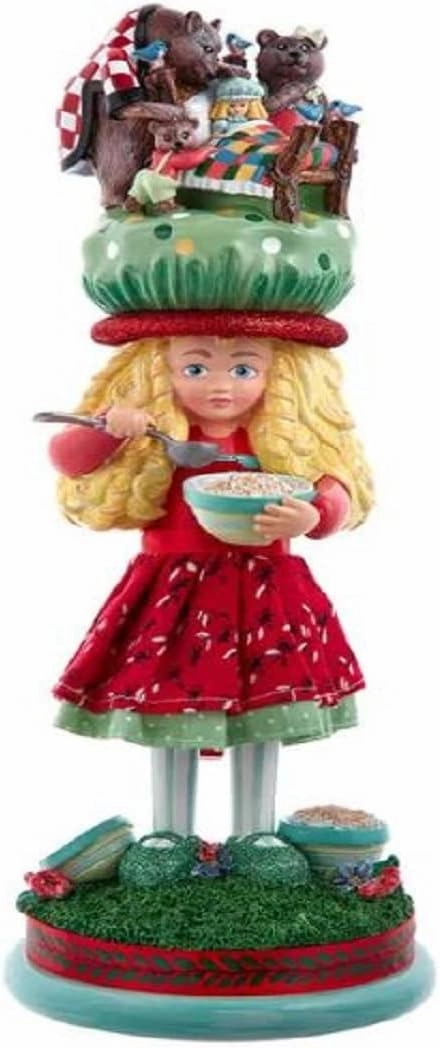 Kurt Adler 15.5-Hollywood Goldilocks Nutcracker