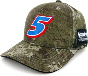Kyle Larson 2025 Camo Big Number #5 Snapback Hat