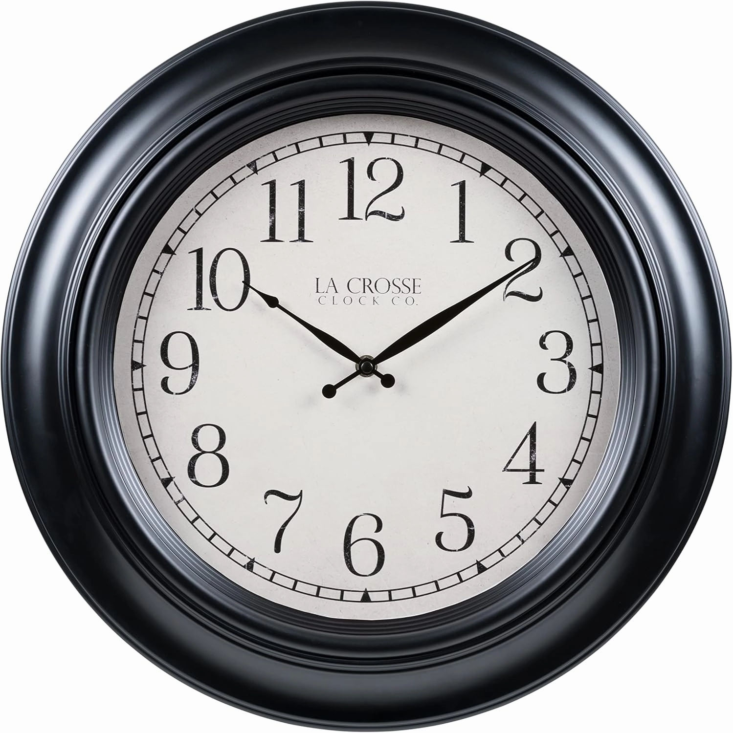 La Crosse Technology 18-Inch Rhodes Quartz Analog Wall Clock - 404-3846A