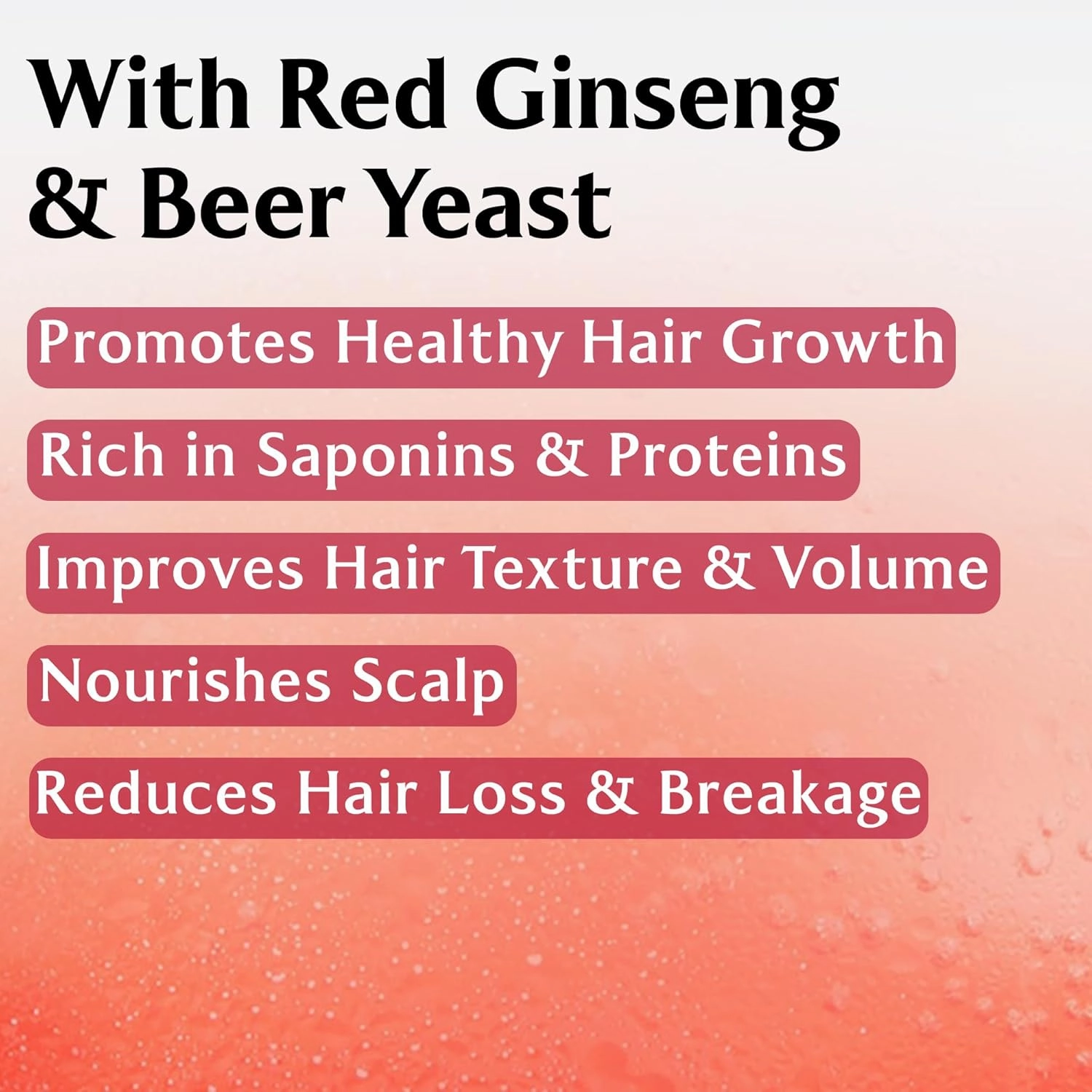 LA'DOR Root Re-boot Refreshing Hair Loss Relief Shampoo Awakening w/Biotin Red Ginseng & Beer Yeast - Shine, Deep Cleansing for Normal Hair, Korean Haircare 10oz