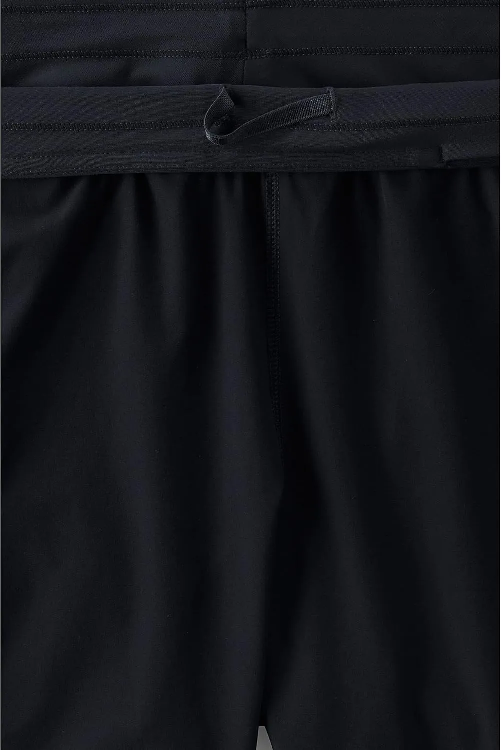 Lands' End Women's 5" Quick Dry Elastic Waist Board Shorts Swim Cover-up Shorts