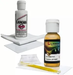 Langka 2oz Blob Eliminator and 1oz Touch-Up Paint Compatible with 2018, Nissan, Murano, EAW, Orange Pearl.